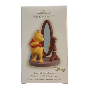 Hallmark Keepsake 2008 Winnie the‎ Pooh “Pound Pondering” Ornament – Disney
